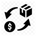 Rückerstattung der Zahlung  Symbol