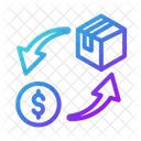 Rückerstattung der Zahlung  Symbol
