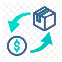 Rückerstattung der Zahlung  Symbol