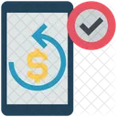 Rückerstattung der Zahlung  Symbol