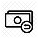 Rückerstattung der Zahlung  Symbol
