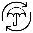 Rückerstattung schützen  Symbol