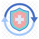 Ruckfallpravention Ruckfall Reduktion Symbol