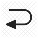Ruckkehr Umkehr Symbol