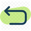 Ruckgangig Links Pfeil Ui Symbol