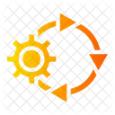 Feedbackschleife System Ordner Symbol