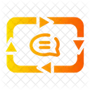 Feedbackschleife System Ordner Symbol