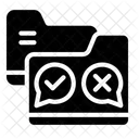 Feedbackschleife System Ordner Symbol