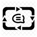 Feedbackschleife System Ordner Symbol