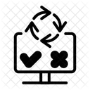 Feedbackschleife System Ordner Symbol