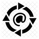 Feedbackschleife System Ordner Symbol