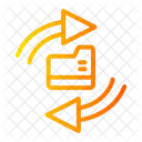 Feedbackschleife System Ordner Symbol