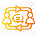 Feedbackschleife System Ordner Symbol