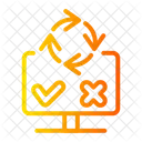 Feedbackschleife System Ordner Symbol