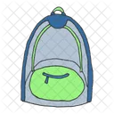 Rucksack Tasche Schule Symbol