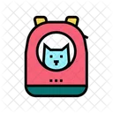 Rucksack Katze Tragen Symbol
