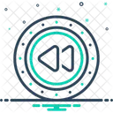 Umgekehrt Invers Ruckwarts Symbol