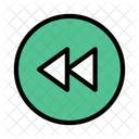 Ruckwarts Zuruck Video Symbol