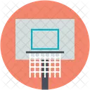 Ruckwand Basketball Tor Symbol