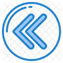 Rückwärts  Symbol