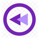 Rückwärts  Symbol