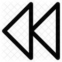 Rückwärts  Symbol