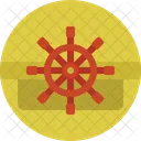 Ship Rudder Boat Icon