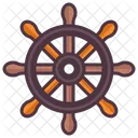 Rudder Pirate Pirates Icon