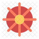 Rudder Summer Tropical Icon