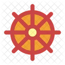 Rudder Summer Tropical Icon