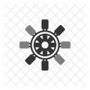 Rudder Summer Boat Icon