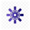 Rudder Summer Boat Icon