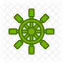 Rudder Summer Boat Icon
