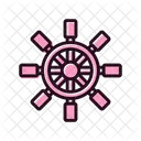 Rudder Summer Boat Icon