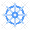 Rudder Steering Steering Wheel Icon