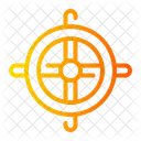Rudder Ship Transportation Icon