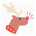 Rudolph Christmas Raindeer Christmas Icon