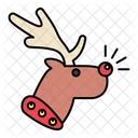 Rudolph Christmas Raindeer Christmas Icon