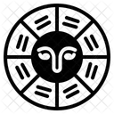 Rueda Del Zodiaco Icono