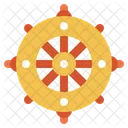 Rueda del dharma Icon