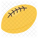 Rugby American Football Sports Tool Icon