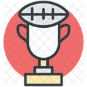 Rugby Trophy Tournament Icon