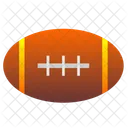 Rugby Ball Equipment Icon