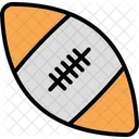 Rugby American Ball Champion Icon