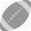 Rugby American Football Ball Icon