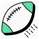 Rugby American Football Sports Tool Icon