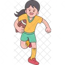 Rugby Player Character Icon