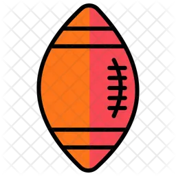 Rugby Ball  Symbol