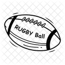 Rugbyball Footballfeld Fussball Symbol