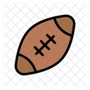 Rugby Sport Ball Icon
